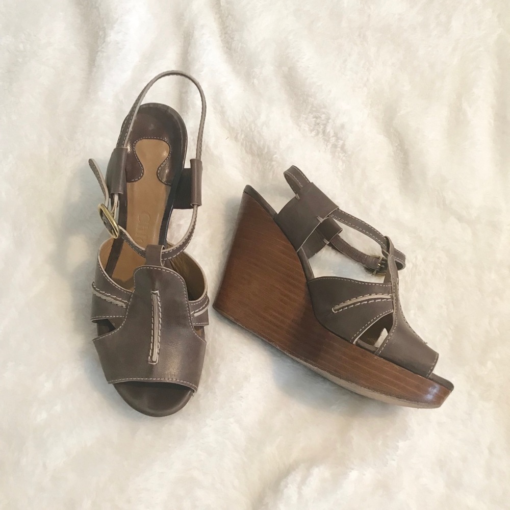 PRE LOVED Chloe wedges